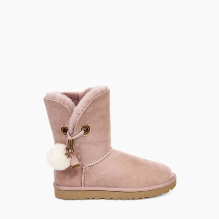 UGG Irina Star Charm Light Pink Boots for Women (QVSL59401)